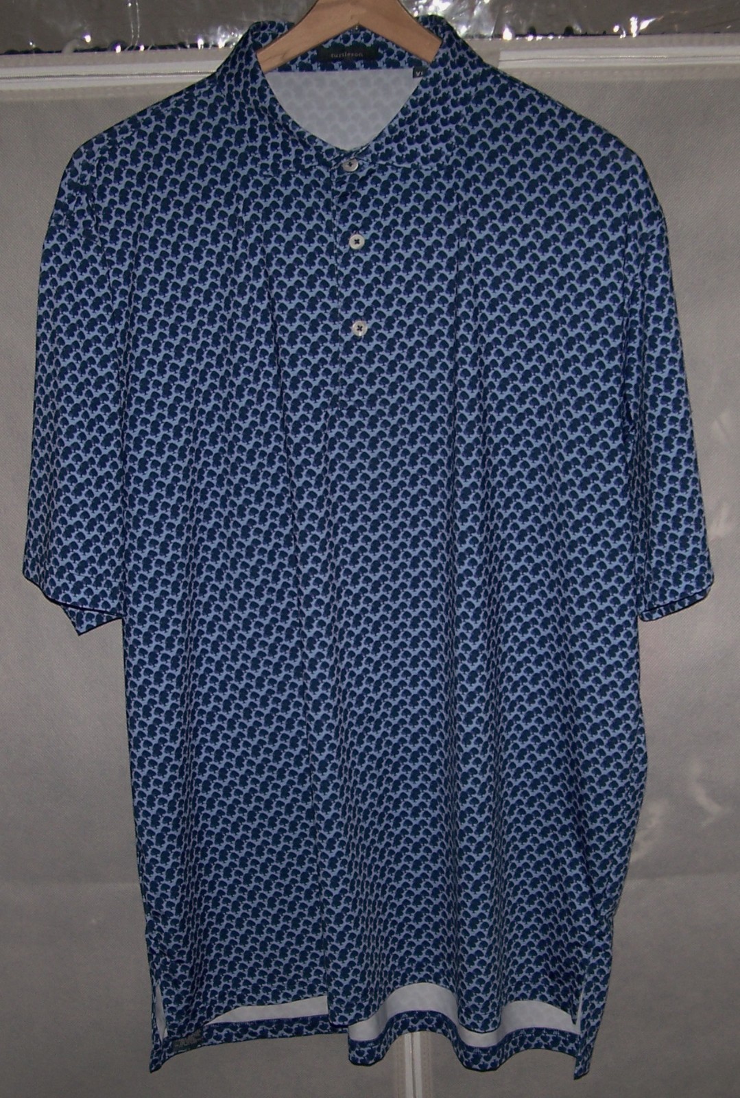 TURTLESON Performance Polyester & Spandex Golf Po… - image 1