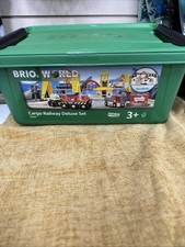 BRIO 33097 Cargo Railway Deluxe Set 54 Pieces