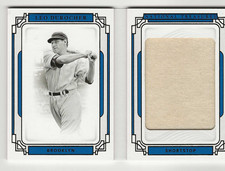 2019 Panini National Treasures Leo Durocher #3/5 Legendary Jumbo Materials
