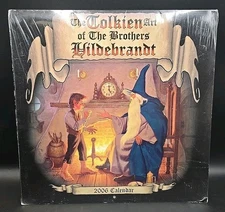 NEW FACTORY SEALED TOLKIEN CALENDAR 2006  THE BROTHERS HILDEBRANDT