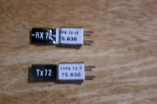 Futaba FM 75Mhz Transmitter/Receiver Crystal Set Channel 72, 75.630