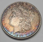 1887 Morgan Silver Dollar Choice BU Dual-Sided TONER!    SKUMD18