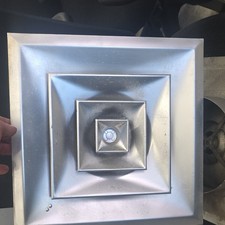 Anemostat Square Ceiling Vent Diffuser Grille Metal Silver 7 Available