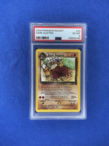 Dark Dugtrio (Unlimited) graded PSA 6 for sale on eBay