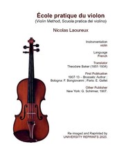 Ecole pratique du violon Practical Violin Method, Scuola pratica Loose-Leaf