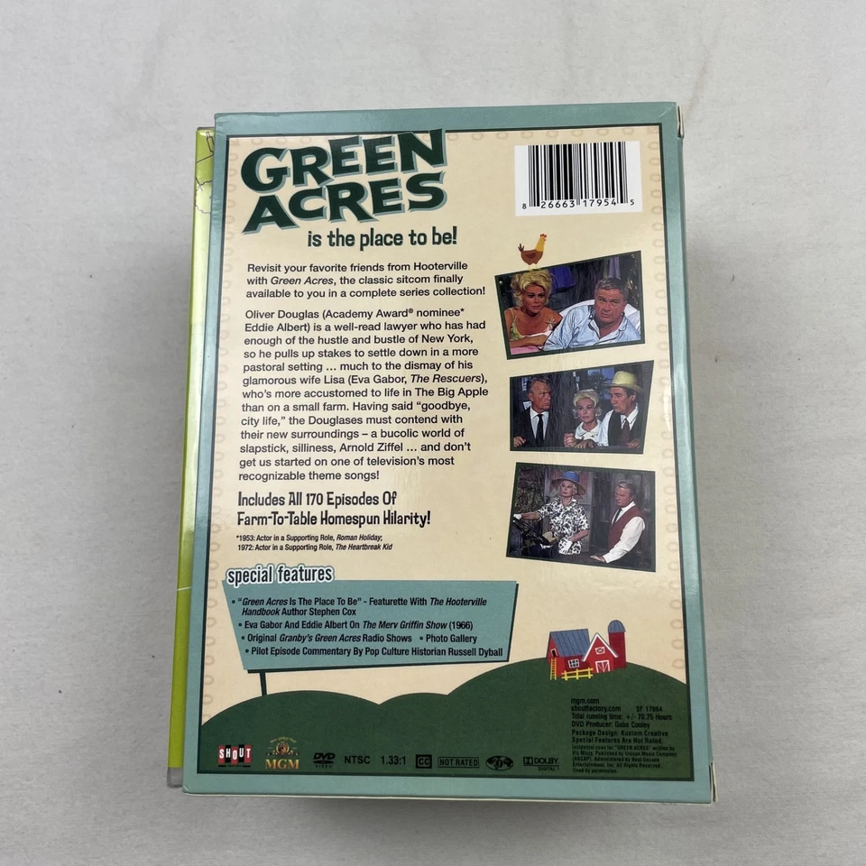 Green Acres: The Complete Series Seasons 1-6 (DVD 24-Disc Box Set) - Image 3 of 3