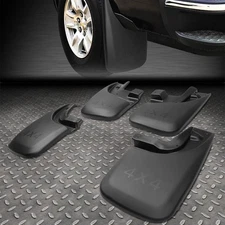 FOR 05-15 TOYOTA TACOMA MATTE BALCK 4PCS FRONT/REAR WHEEL MUD GUARD SPLASH FLAPS