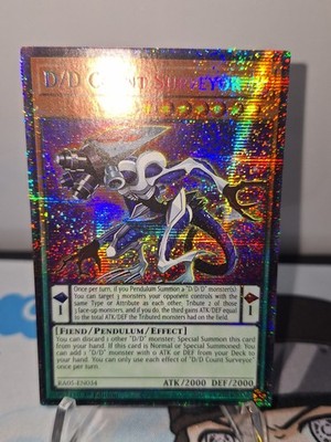 D/D Count Surveyor RA05-EN034 Starlight Rare Near Mint