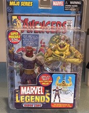 Marvel Legends Mojo Series Baron Zemo & Mojo Boxed Action Figure 2006