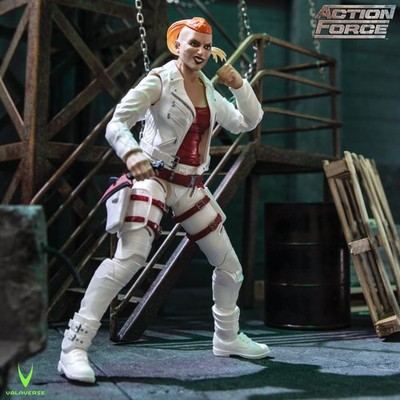 Valaverse Action Force Pandora Action-Figur weiß/rot mit Wechselkopf/-händen Set