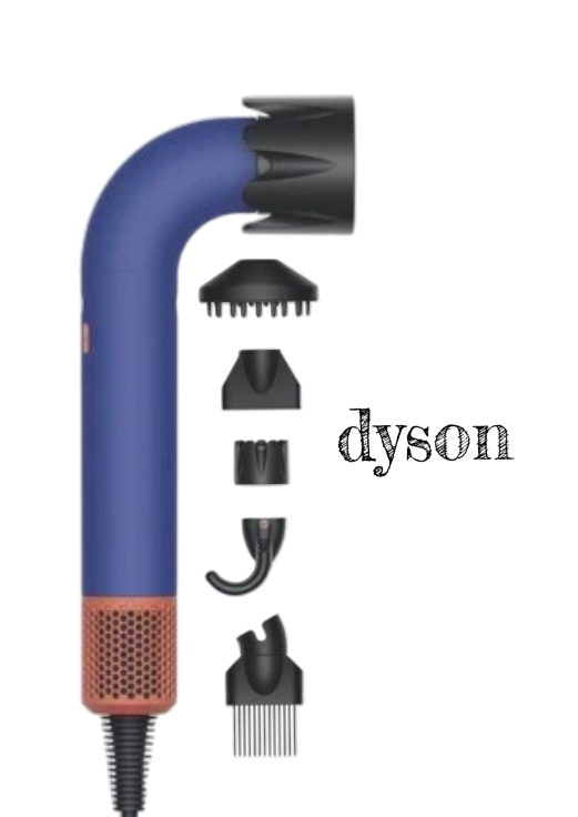 Dyson Supersonic Nural™ hair dryer in Vinca blue/Topaz #HD18 VBTO