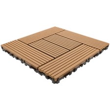  Decking Outdoor Flooring Interlocking Tiles Balcony Patio for Apartments