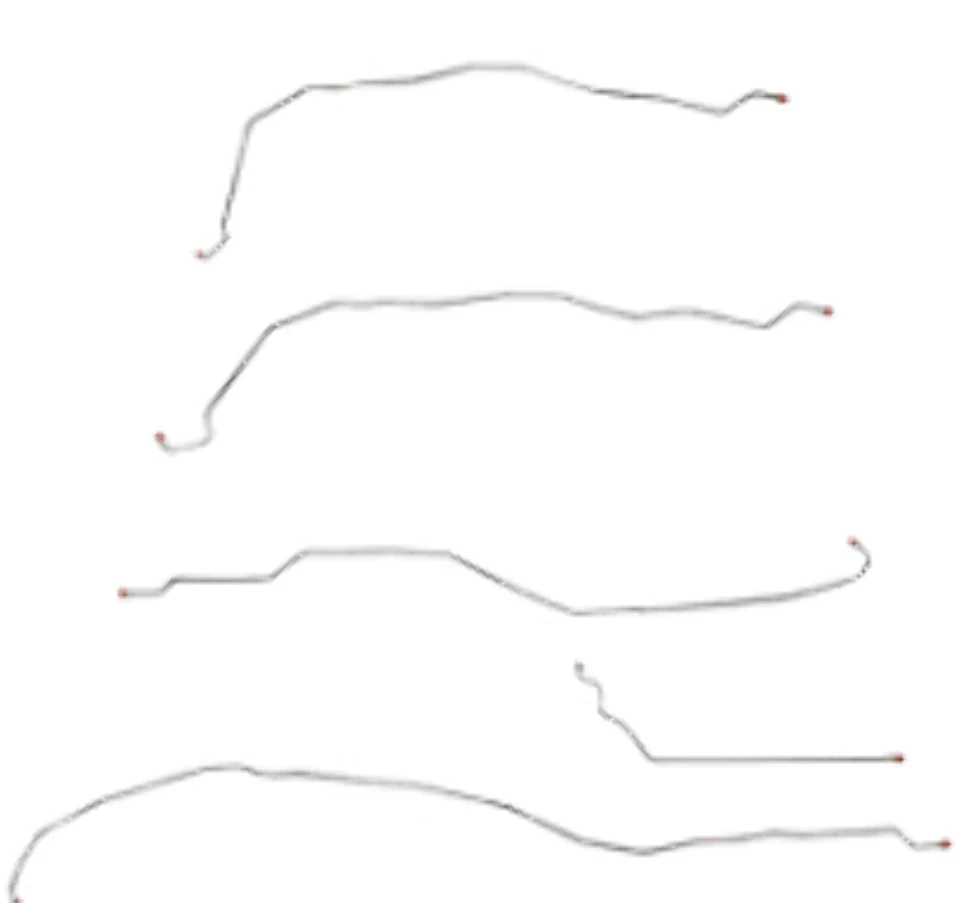 Kit completo de línea de freno doble cabina CBK0073OM-CPP para GMC Sierra 2500HD 2001-07 Foto 2 de 4