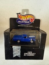 Hot Wheels Collectibles Black Box 1970 Chevrolet El Camino Blue CF9