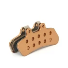 Lewis EP6 LHP-S6 Brake Pads by raceTi 4.0mm Sintered Suit 2.3mm Thickness Disc