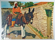 CP - 17 - ÎLE DE RÉ - Rétaise sur son âne - CHARENTES MARITIMES