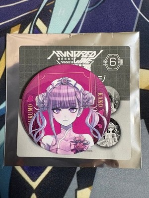 HUNDRED LINE - Defense Academy - Student Festival Can Badge Tsukumo Kako