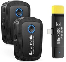 Saramonic BLINK500B4 2-Person Wireless Mic System for iPhone and iPad