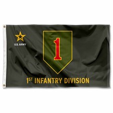 US Army 1st Infantry Division Flag Large 3x5