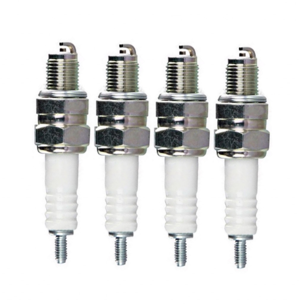 NGK For Yamaha XC125 1985-2001 Spark Plug Standard Box of 4 C6HSA