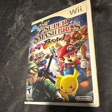 Nintendo Super Smash Bros. Brawl Wii Manual Multiplayer Online NTSC-U/C