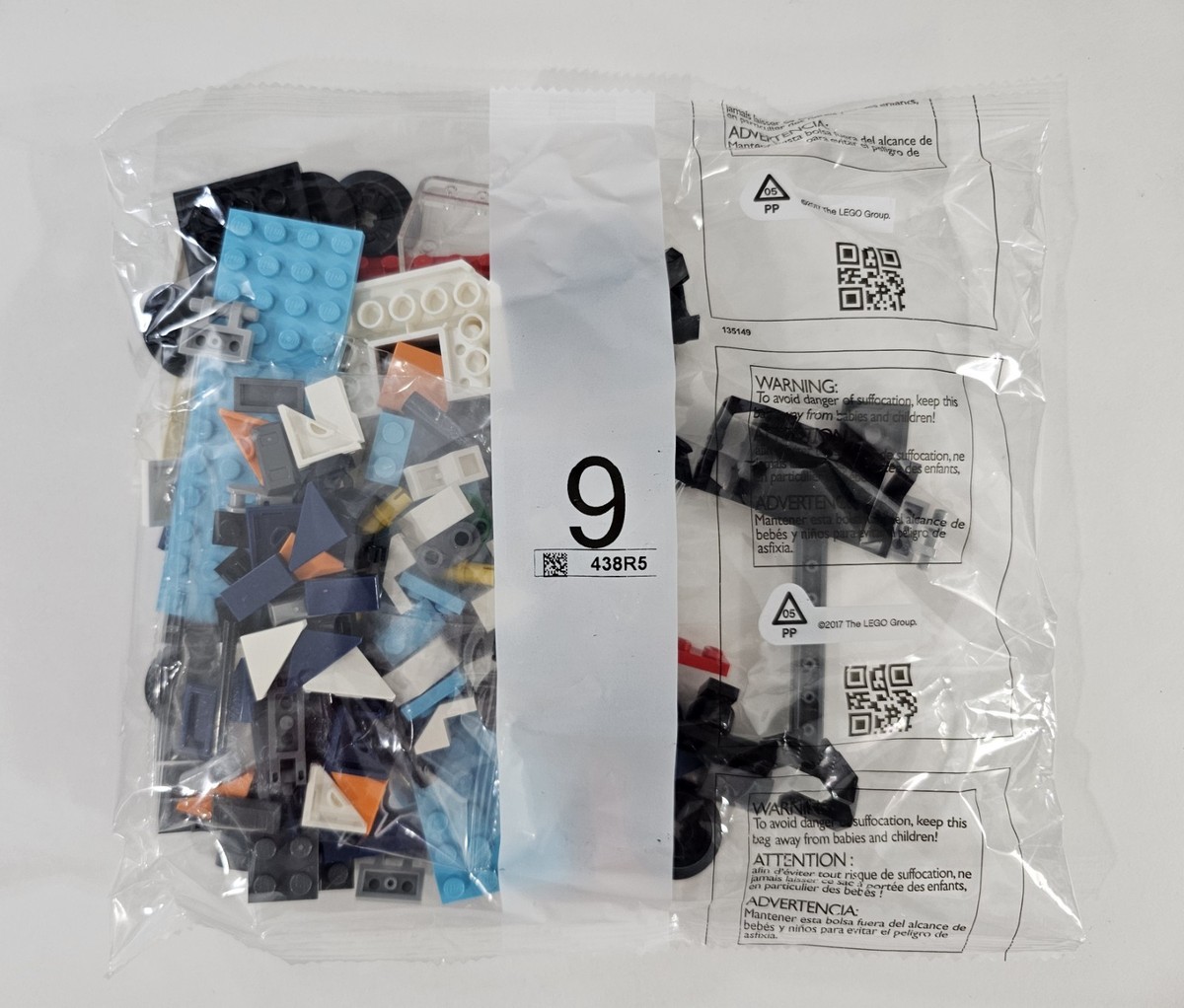 LEGO City 60470 Explorer Train Locomotive Bags 8+9, Stickers