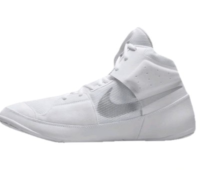 Nike Fury Wrestling Shoes ~ NEW ~ Mens Size 13White/Silver~AO2416-102