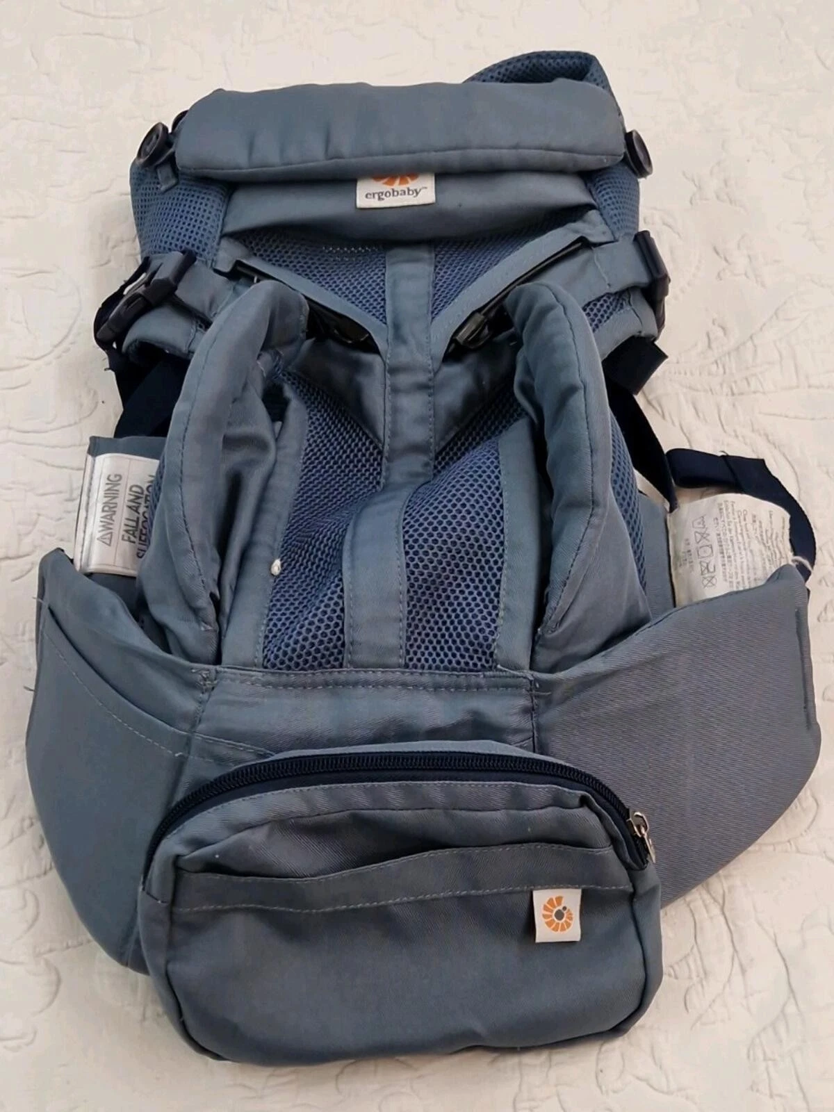 Ergobaby Omni 360 Cool Air Mesh Baby Carrier - Oxford Blue