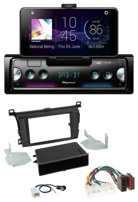Pioneer USB MP3 Bluetooth DAB Autoradio für Toyota RAV-4 (ab 2013) - Bild 1 von 4