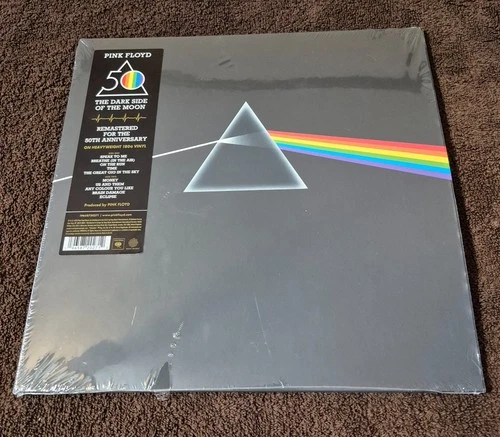 Pink Floyd The Dark Side of the Moon 50th Anniversary Remastered LP 2023 EX