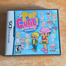 KOEI Pop Cutie! Street Fashion Simulation Nintendo DS w/ Manual, E, NTSC-U/C