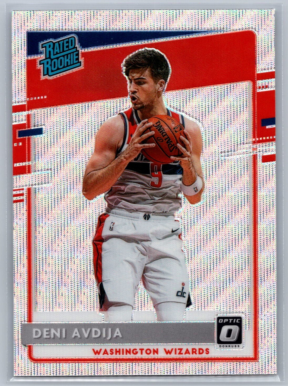 Deni Avdija 2020-21 Optic Fanatics Silver Wave Rated Rookie #159
