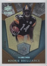 2008 Upper Deck Icons Rookie Brilliance Rainbow Gold 80/99 Limas Sweed #RB24 1c1