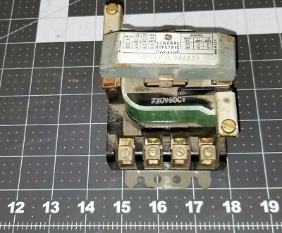 #ad GE CR154 Starter Contactor CR154F003AAA35 Tested Working Pull A8BC $25.00