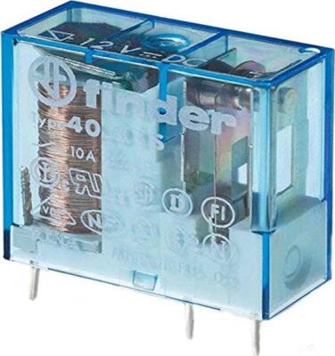 Finder 40.62.9.012.0000 Relè Per PCB 12 V/DC 10 A 2 Scambi 1 Pz - Foto 2