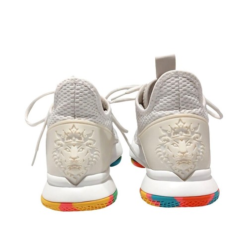 Nike Mens LeBron Witness IV Mid Size 7.5 Basketball Neon Bv7427-102 White Multi - Picture 7 of 9