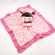 Garanimals Security Blankets Lovey Plush Doll Girl Best Friend Infant Pink Dot