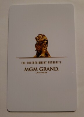 MGM GRAND Hotel & Casino Las Vegas, Nevada Souvenir Room Key Card