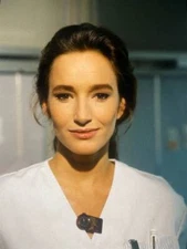 Actress Wilke Durand At Dutch Tv Show Medisch Centrum West Historic Old Photo 1