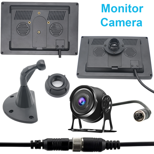 2x4Pin AHD Car Rear View Reversing Camera+7" 1080P Monitor 10M For Truck Bus Van - Picture 11 of 13