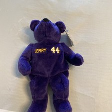 VINTAGE 1999 JERRY WEST 44 LAKERS Salvino's B-Ball Bammers BEANIE BEAR NWT