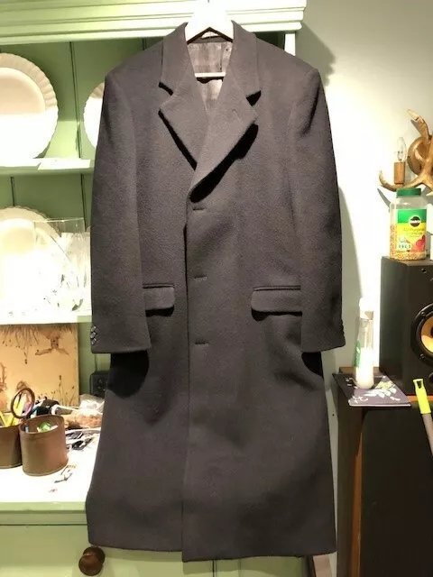 Blue crombie coat hot sale