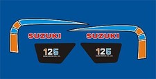 Suzuki TS125C Decal Kit