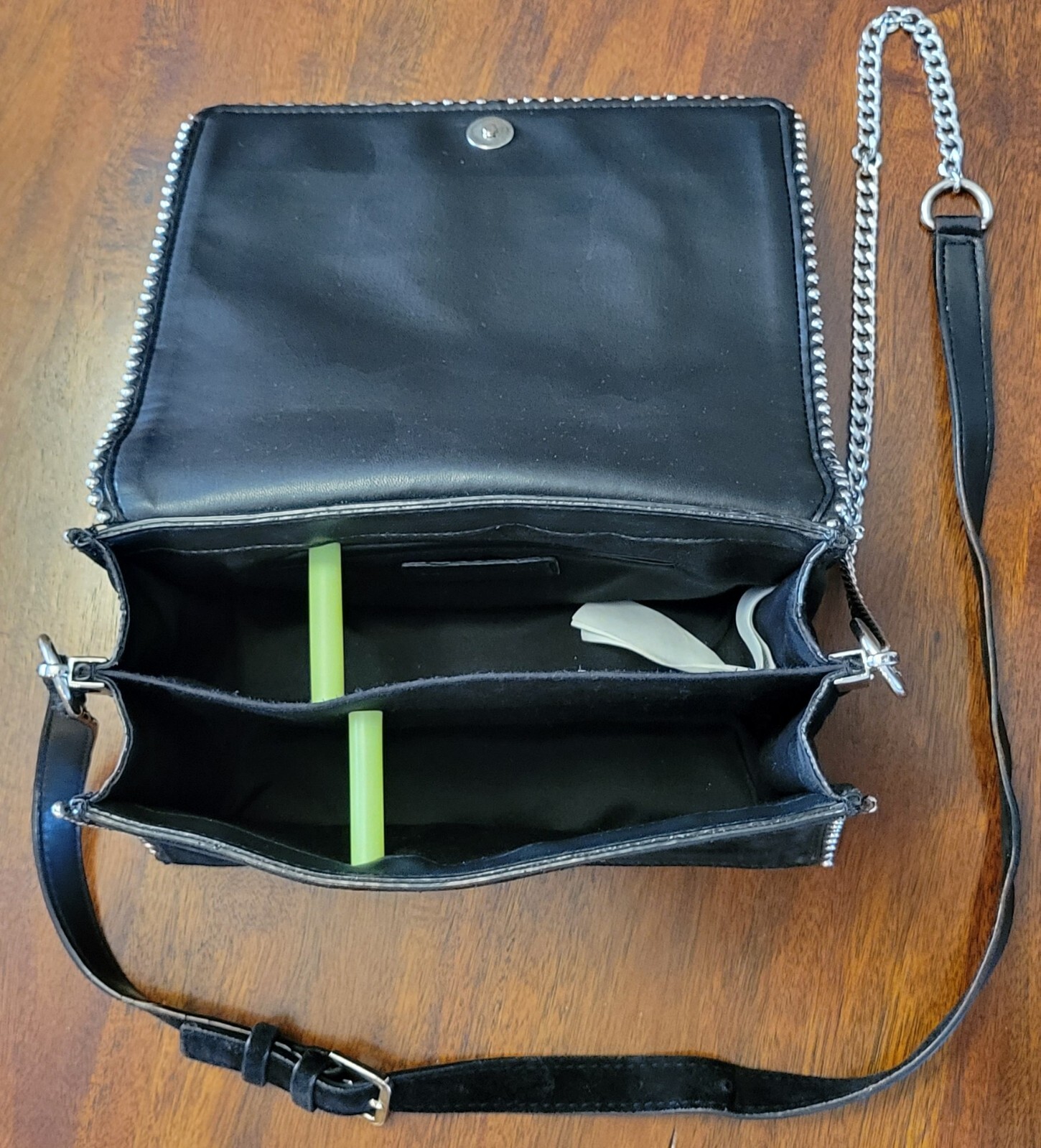 ZARA CROSSBODY BAG BLACK eBay