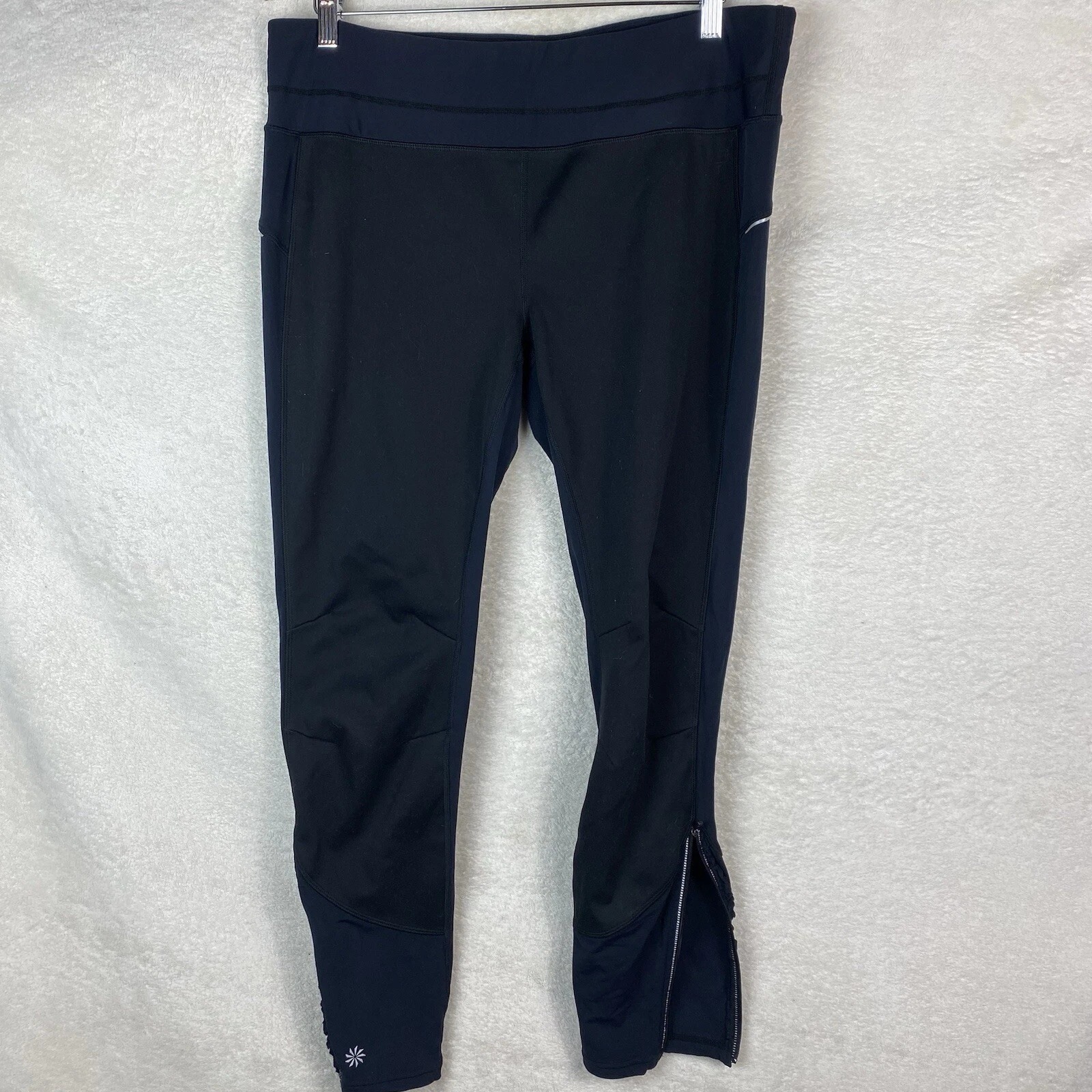 athleta windwarrior 2 running ankle zip leggings