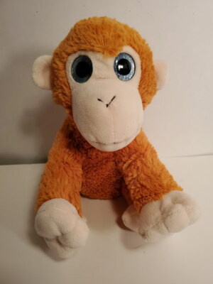FIESTA  BIG-EYED MONKEY Collector Stuff Plush Zoo Animal 9'' 