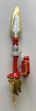 Power Rangers Bandi Deluxe Dragon Sword Red  Gold 2013