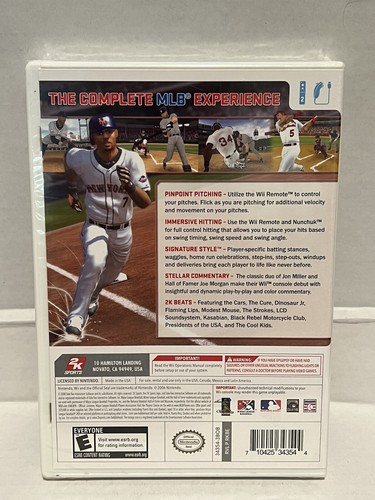 Major League Baseball 2K8 (Nintendo Wii, 2008) - Bild 2 von 2