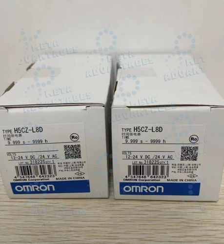 1PCS New OMRON H5CZ-L8D timer 12-24VDC/24VAC
