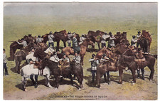 Cossacks~Rough Riders of Russia~Vintage Lavoris Advertising Postcard / Tradecard